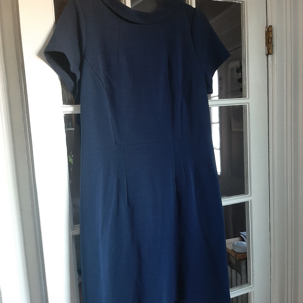 Boden navy knit dress size 14
